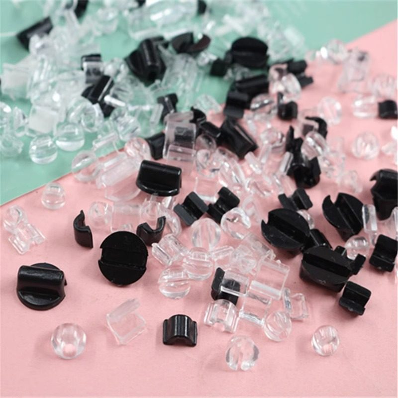 100个装diy手工饰品塑料扣皮筋发圈发绳扣树脂贴片连接扣发绳底扣,居家布艺,其他/配件/DIY/缝纫,淘宝优惠券,粉丝福利购,淘宝优惠卷