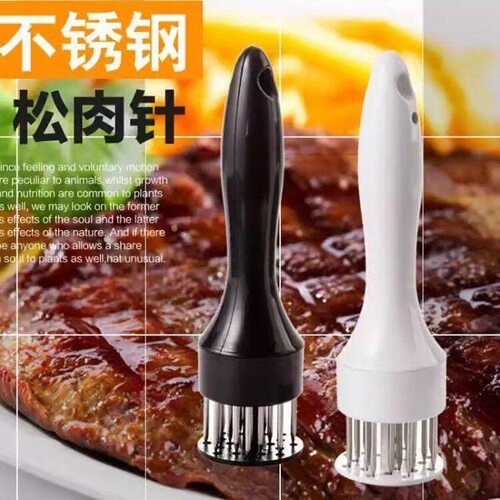 扎孔器松肉针敲肉锤猪扒牛排鸡排断筋家用鸡翅猪皮插不锈钢扎鸡排