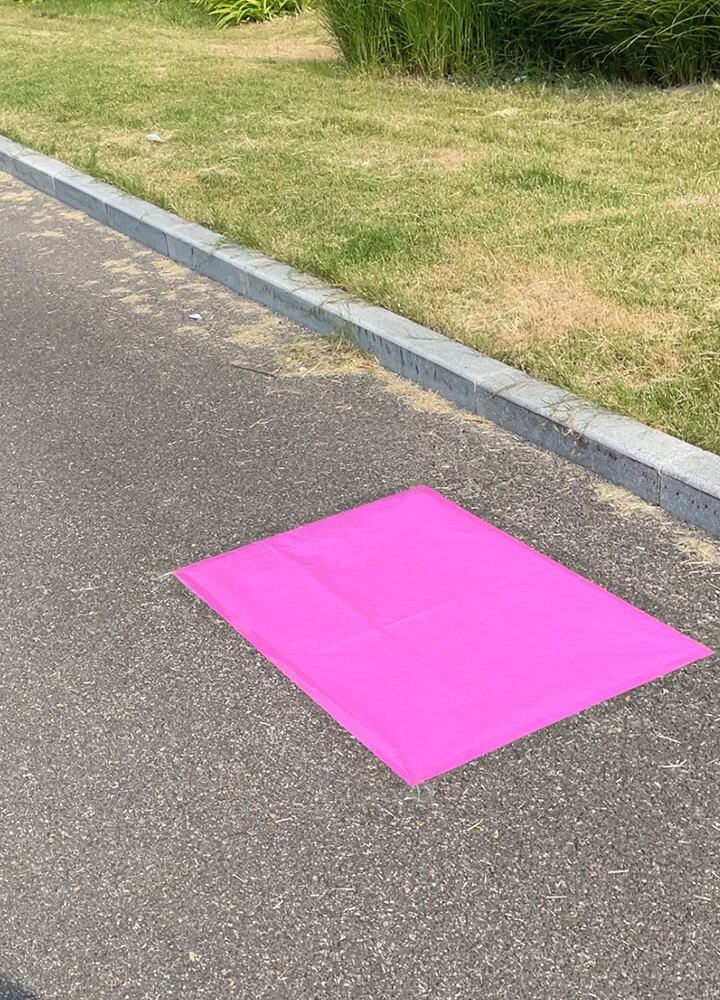 双面粉红纸结婚纸井盖红纸广告招贴纸宣传单印刷用粉纸包邮定制