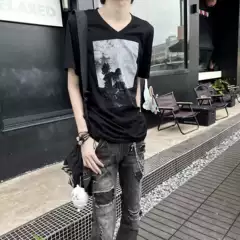 In Stock, Immediate Dispatch - Undercover Collaboration V-Neck Tee