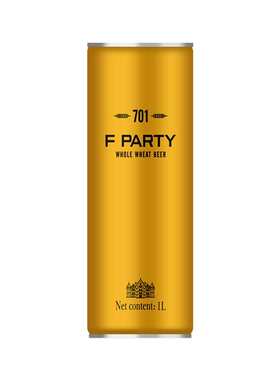 F PARTY锐马701全麦精酿啤酒一箱六瓶