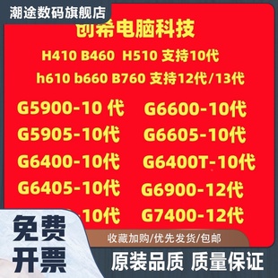 G6600 G6405 G7400 G6400 G6900 G6500 G5905 G5900 G6605 CPU