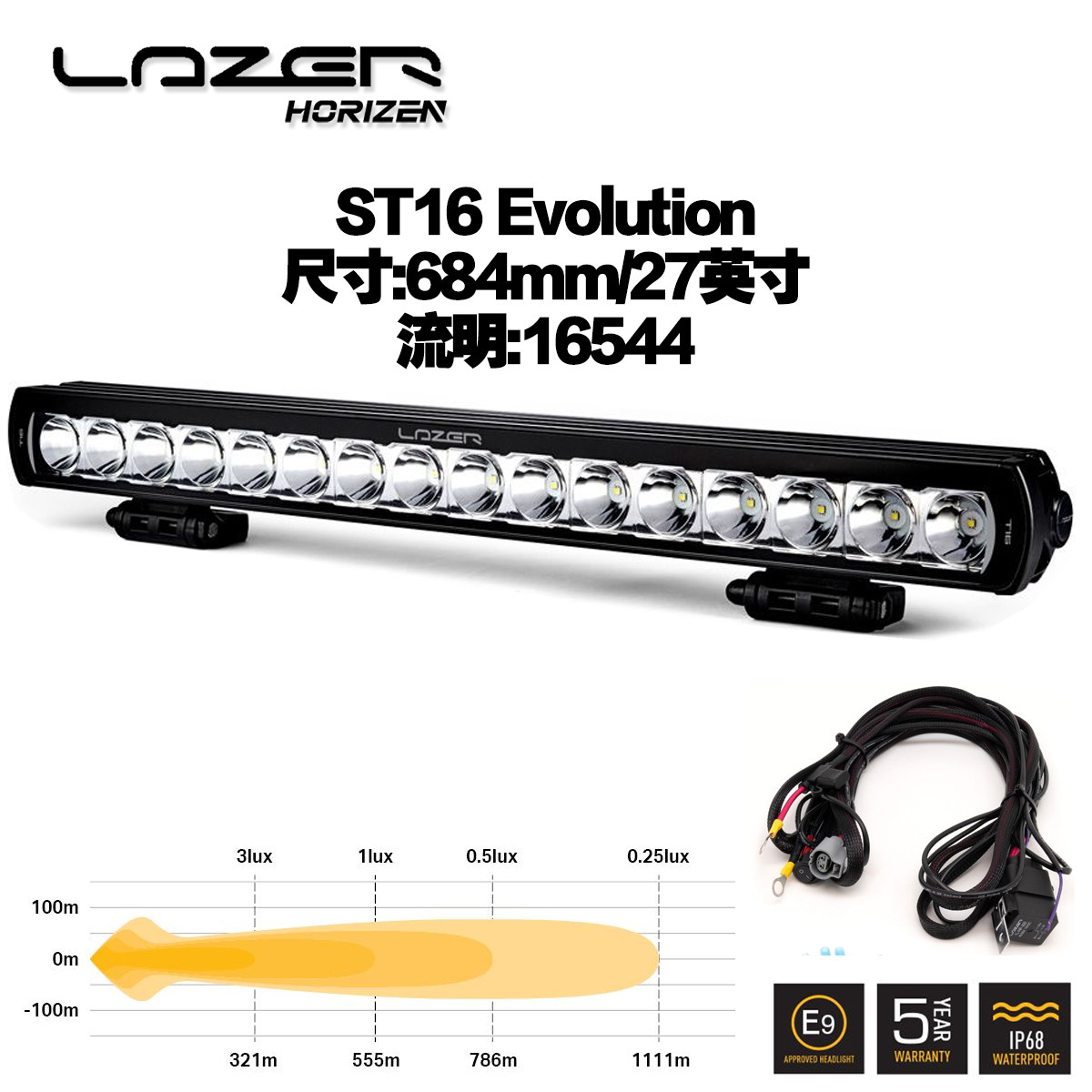 英国LAZERST16EVO射灯