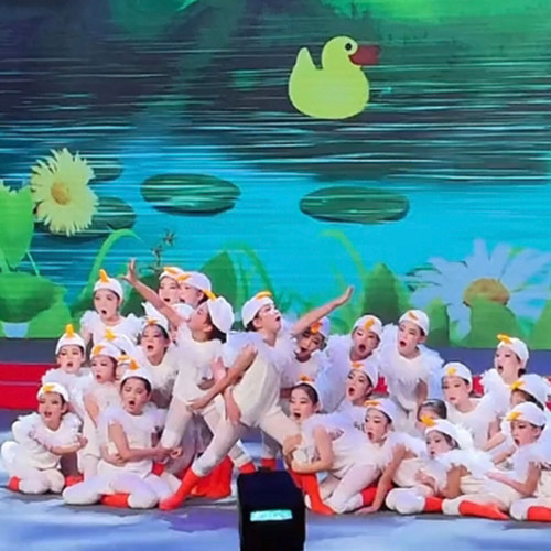 六一儿童节鹅鹅鹅同款小鸭子天鹅丑小鸭鹅大哥出门趣味鹅绘本演绎