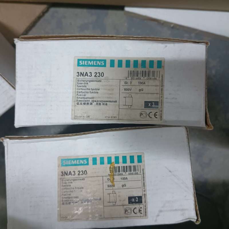 议价：熔断器芯3NA3  230   100A