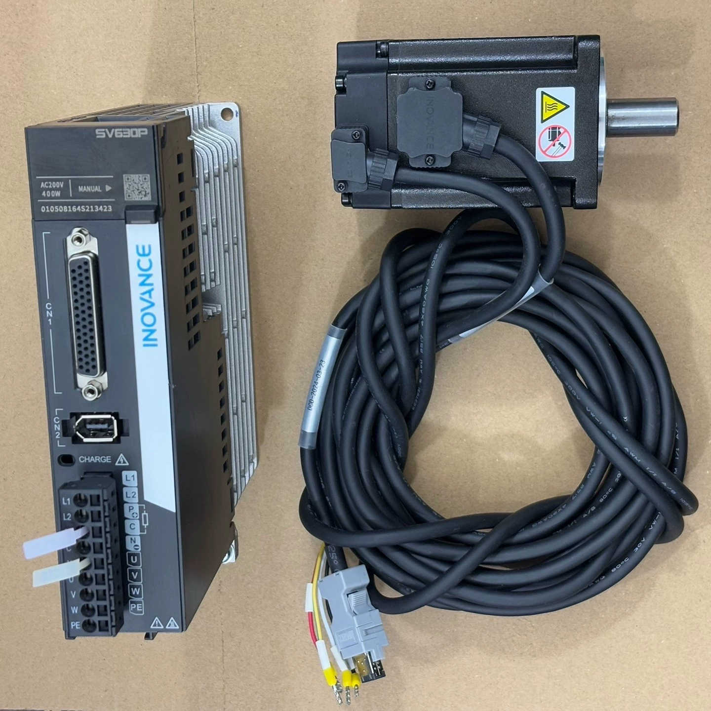 {议价}汇川伺服电机套装，驱动器SV630PS2R8i