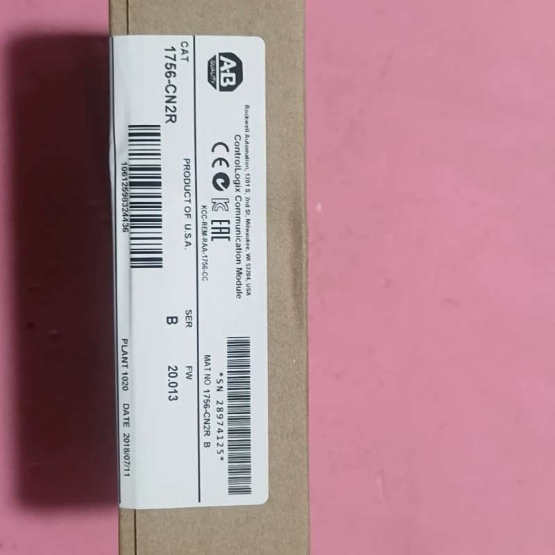 议价：AB，型号1756-CN2R/B，PLC未拆