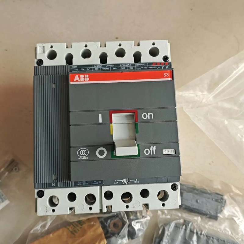 议价：ABB塑壳断路器S3H250 R200 4P F F，型
