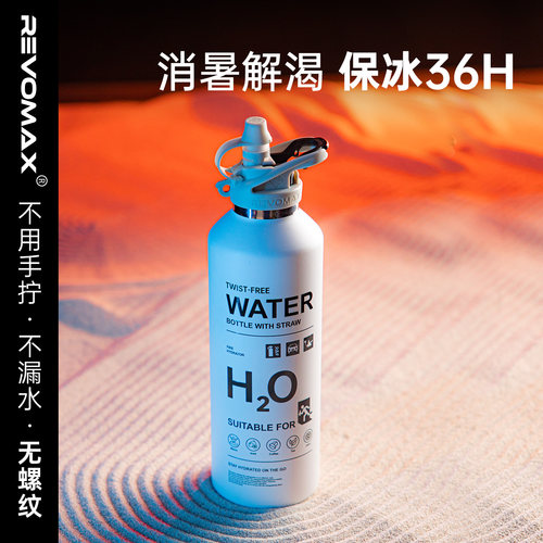Revomax316L不锈钢运动吸管杯