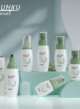 现货40ml60ml80ml白色按压起泡瓶私密护理分装瓶子洁面慕斯泡沫瓶