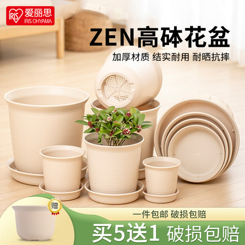 爱丽思花盆多肉植物托盘绿萝塑料