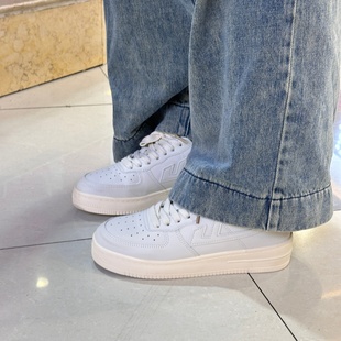 Warrior/回力女鞋2025新款秋季休闲鞋百搭熊猫小白鞋空军一号板鞋