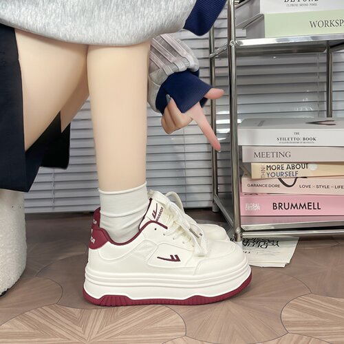 Warrior/回力2025新款厚底板鞋