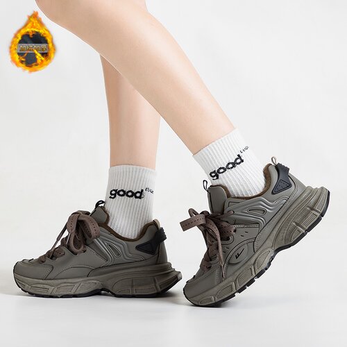 Warrior/回力2025新款冬季老爹鞋