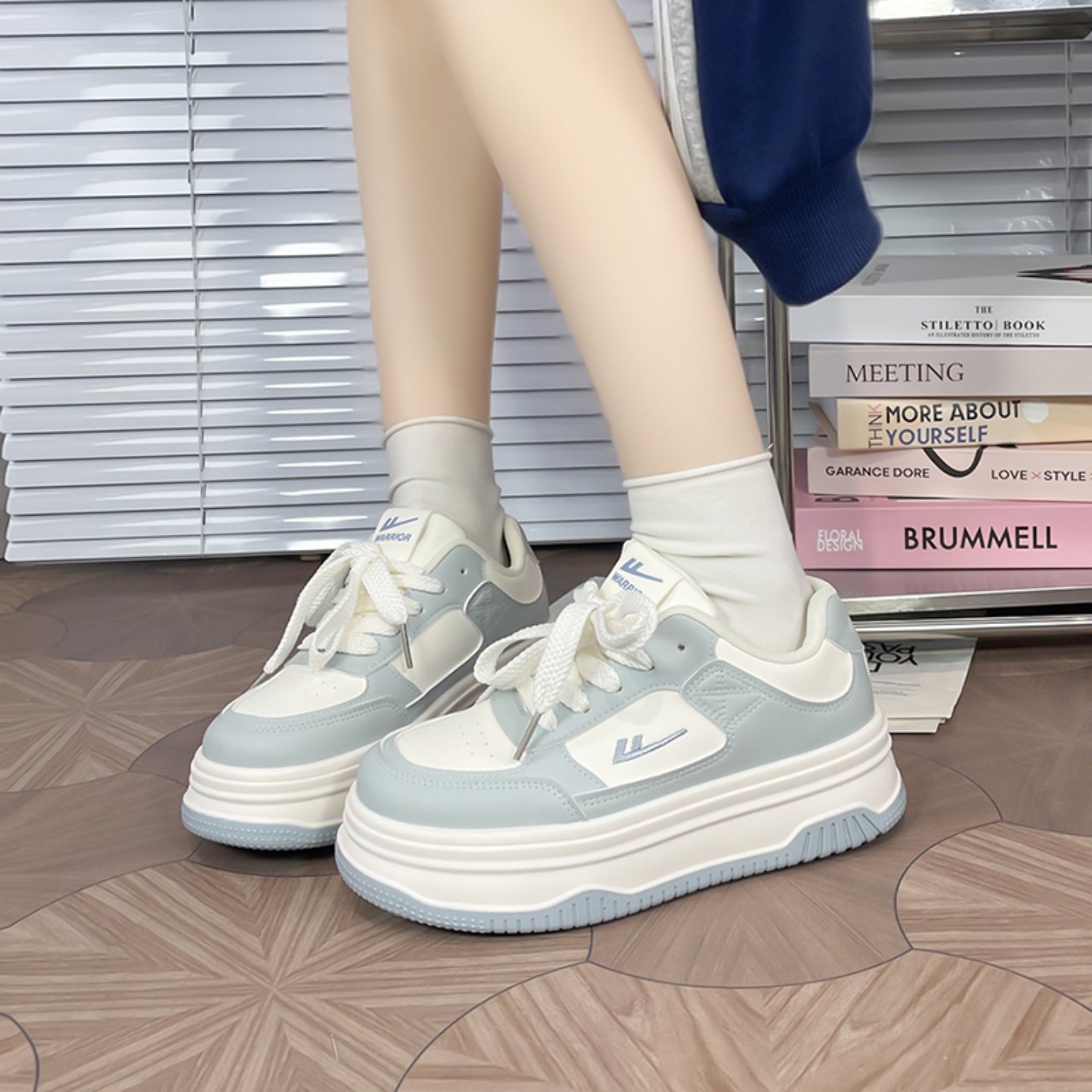 Warrior/回力2025新款厚底板鞋