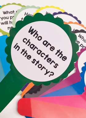 Story Wands阅读理解故事提问棒绘本复述教师教学教具亲子共读