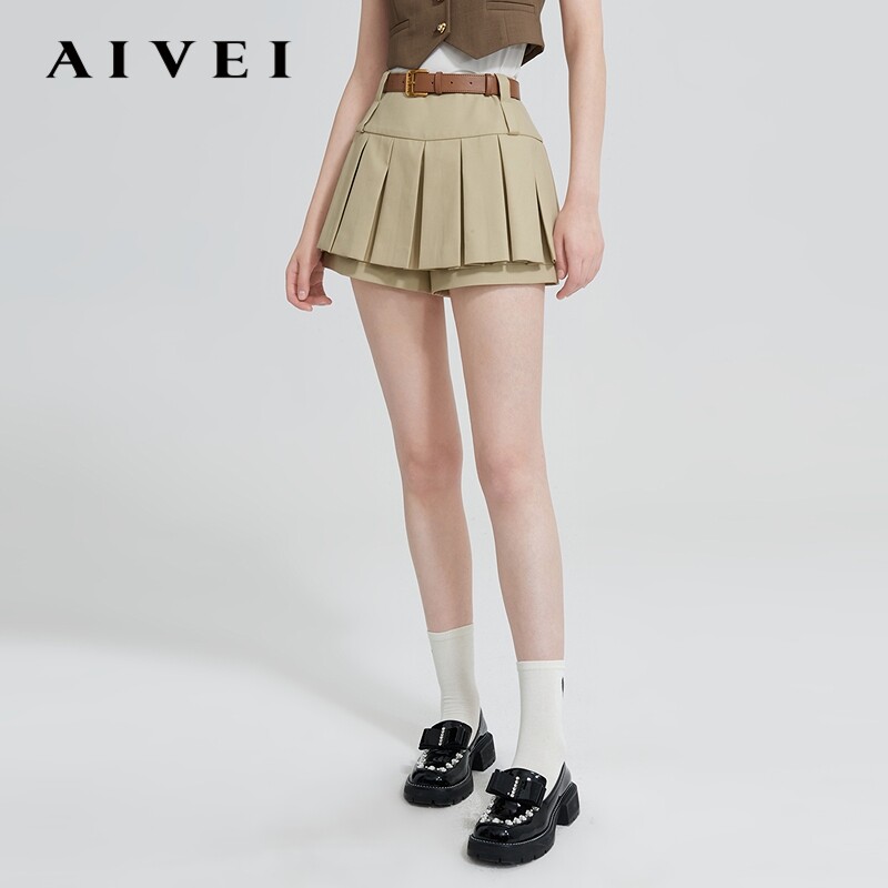 明星同款|AIV美式芭蕾风高腰