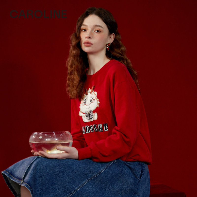 卫衣CAROLINE/卡洛琳可爱