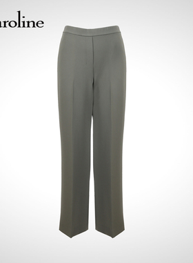 Caroline 商场同款 2023秋季新款简约通勤裤P640401B