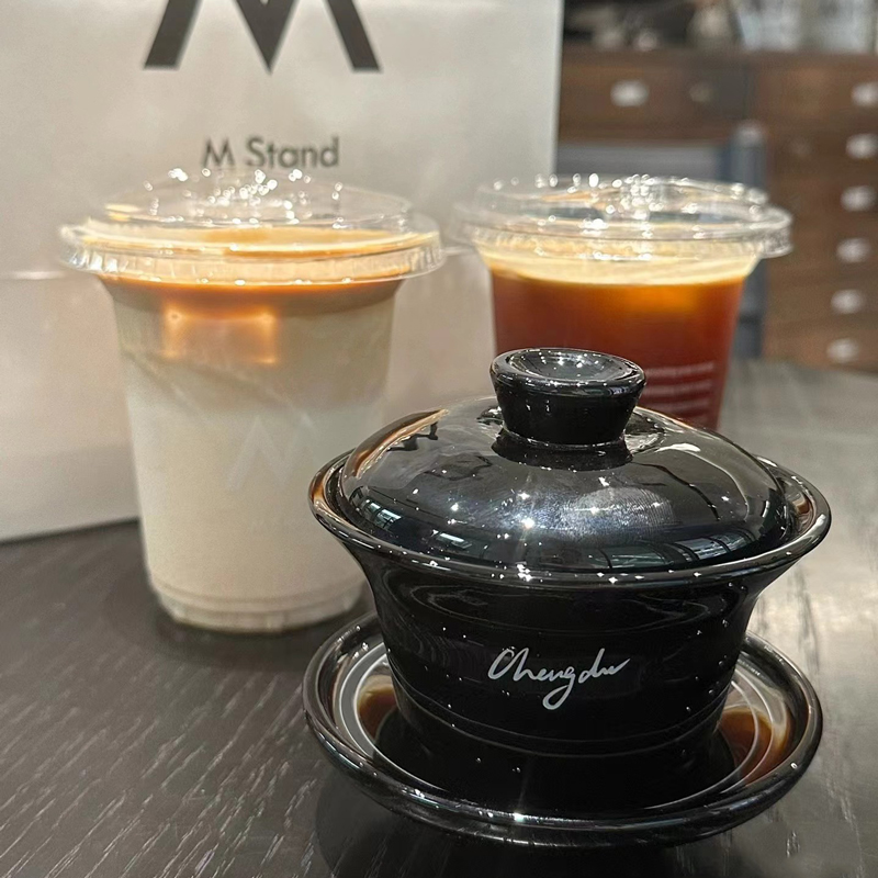咖啡杯Mstand中式玉瓷咖啡茶杯