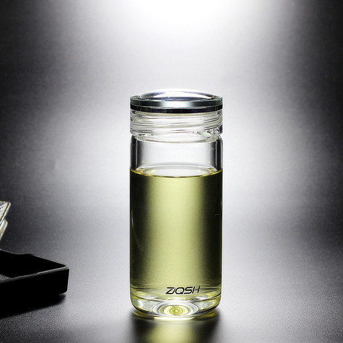 ZQSH水晶玻璃盖送礼单层玻璃杯
