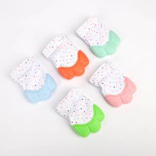 新生婴儿手套冬季防抓脸0一1岁宝宝纯棉幼儿爬行可啃咬0一3月a类