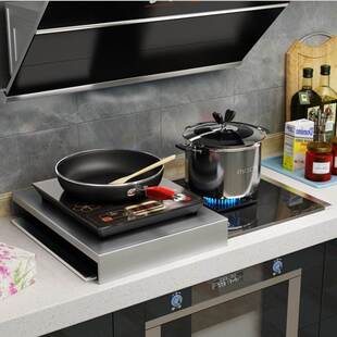 灶台全封闭盖板厨房灶台多功能置物架燃气灶支撑液化气灶具上置