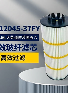 解放1012045-37FY大柴道依茨国五机油滤芯专用解放新款J6L