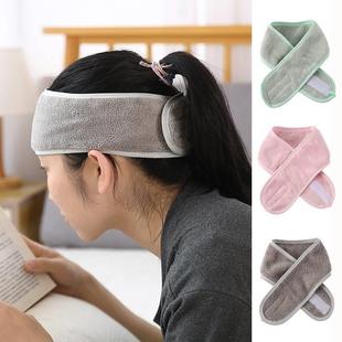 产妇月子护额头带秋冬防风防寒套保暖头巾头套抹额女产后发带新款