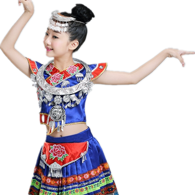 三月三演出服少数民族服装苗族