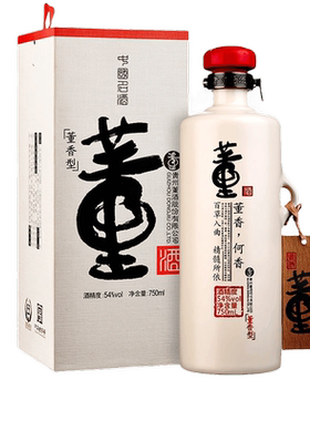 贵州董酒何香54度750ml董香型