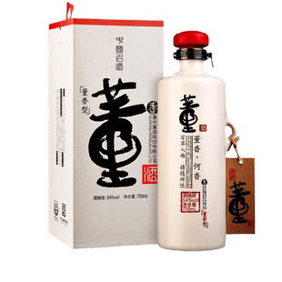 [镇店爆款]董酒何香54度750ml董香型贵州纯粮食固态酿造白酒节日