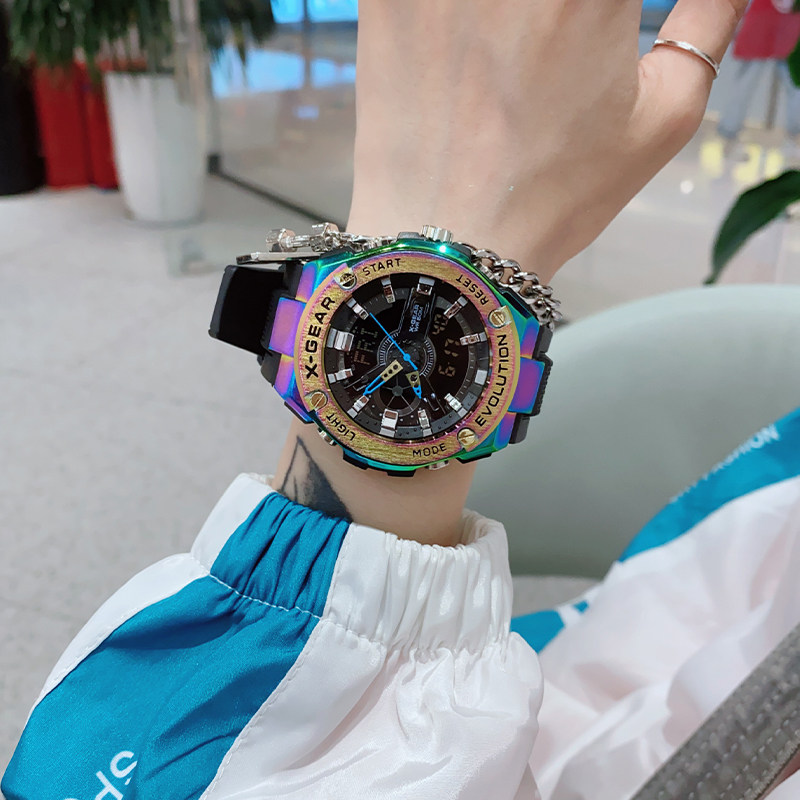 独角兽手表女ins风电子表男学生情侣运动潮流防水多功能十大品牌