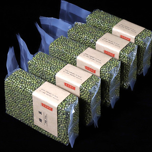 500g 可以发绿豆芽 5袋 真空包装 2024年东北白城市新绿豆5斤装