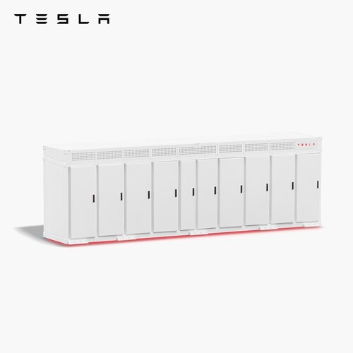 特斯拉（Tesla）1:40 比例 Megapack充电器