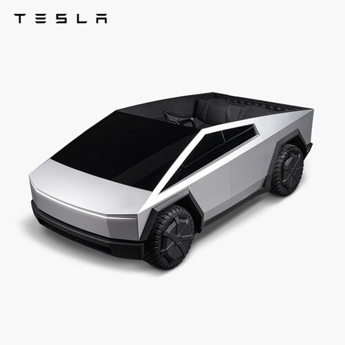 Tesla/特斯拉 cybertruck 儿童车后轮驱动电子制动装置可调节座椅
