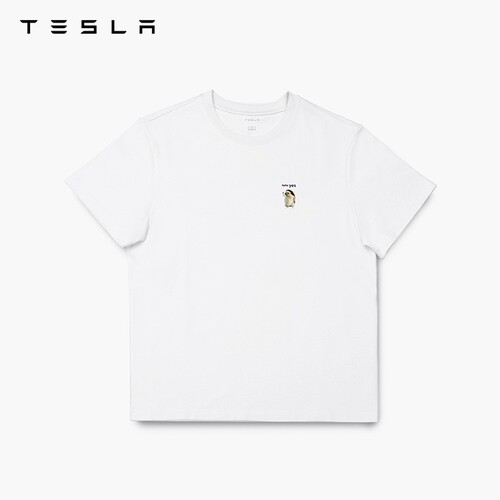 Tesla/特斯拉haha yes 短袖t恤舒适合身款式别致纪念意义舒适百搭
