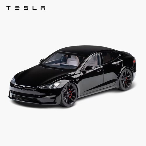 特斯拉（Tesla）官方 Model S 1:18 汽车模型 