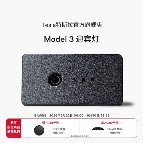 新版迎宾灯Tesla/特斯拉
