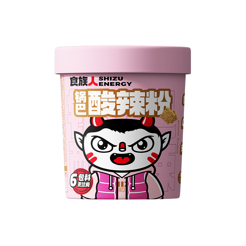 【88元任选10件】食族人经典锅巴酸辣粉方便速食冲泡粉丝网红整箱