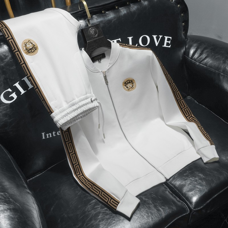 D215-T21235-P2802022秋冬欧货双丝光卫衣运动休闲套装男沙发，男装休闲套装，电商D320(原D215)