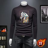 2025秋冬新款羊毛打底衫轻奢品质半高领D320-88340-P115，男装卫衣，电商D322