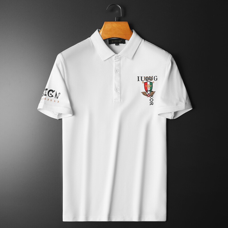 2022欧洲站夏季新款范思卓潮流丝光短袖t恤男D215-22190-P80，男装Polo衫，电商D320(原D215)