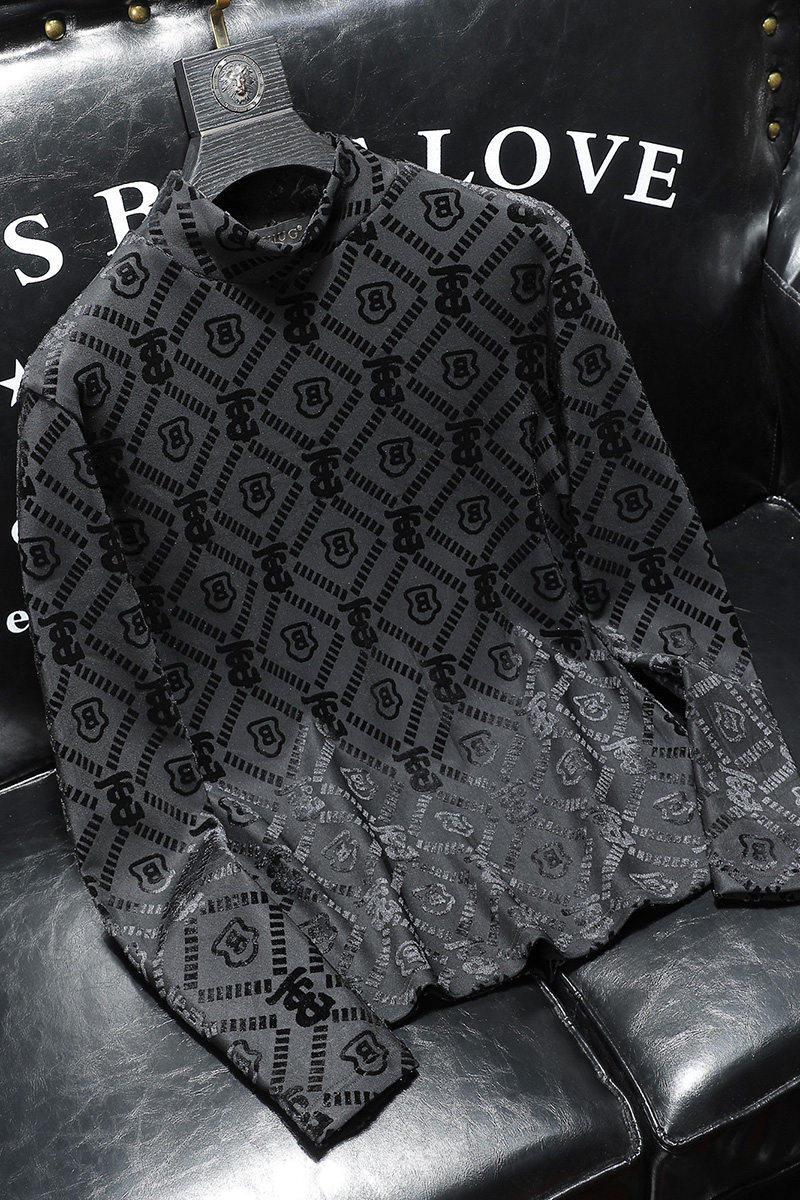 D215-27562-P1002021冬新款轻奢韩绒高领卫衣打底衫沙发,男装卫衣,电商D320(原D215)