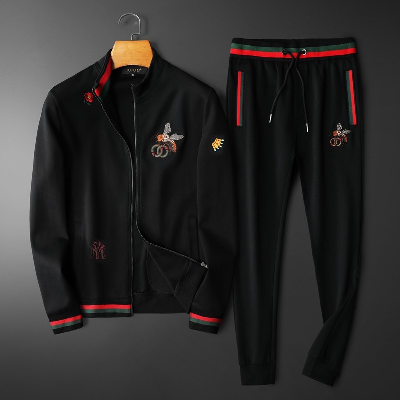 D215-T27553-P2802022秋冬欧货双丝光卫衣运动休闲套装男平铺，男装休闲套装，电商D320(原D215)