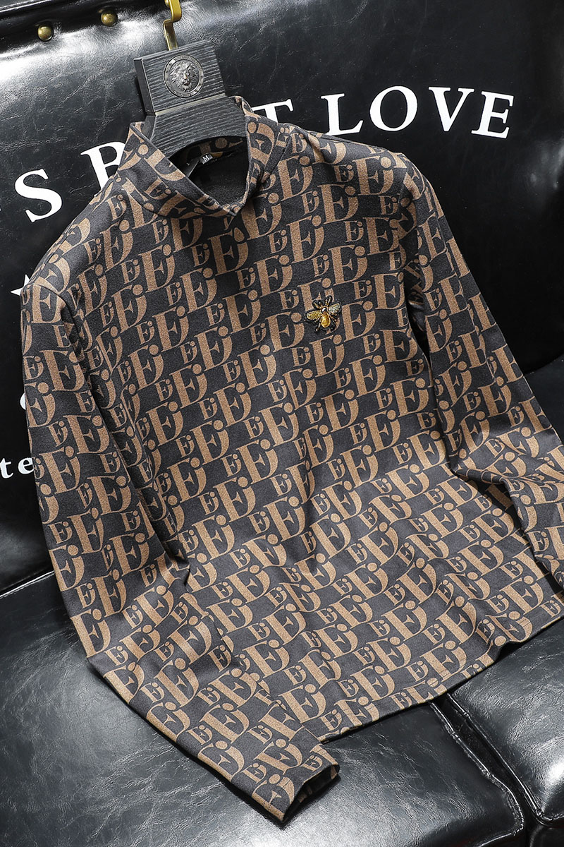 D215-27462-P1002021冬新款轻奢双面加绒半高领卫衣打底衫沙发,男装卫衣,电商D320(原D215)