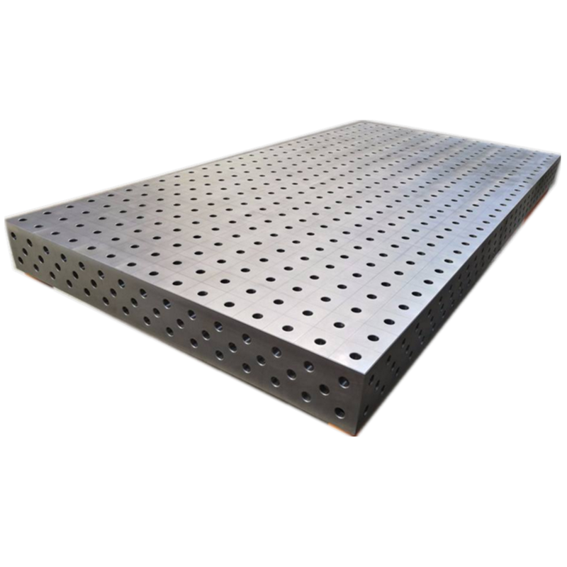 夹具生铁多孔定位机器人焊接平台