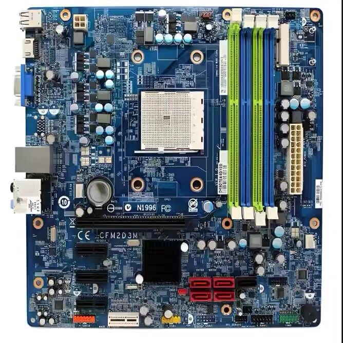 联想全新原装A75主板 FM2接口锋行K415 CFM2D3M SATA3 USB3.0盒包