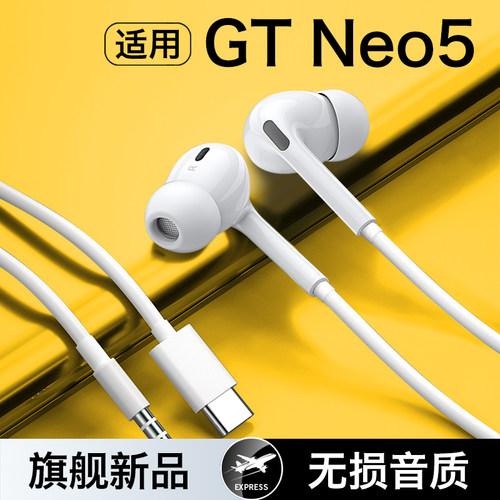 【适用真我gtneo5系列】有线耳机