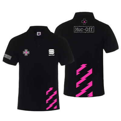 PMuc-Off土坡rideordie速降骑行服POLO衫男女夏季纯棉翻领短袖T恤